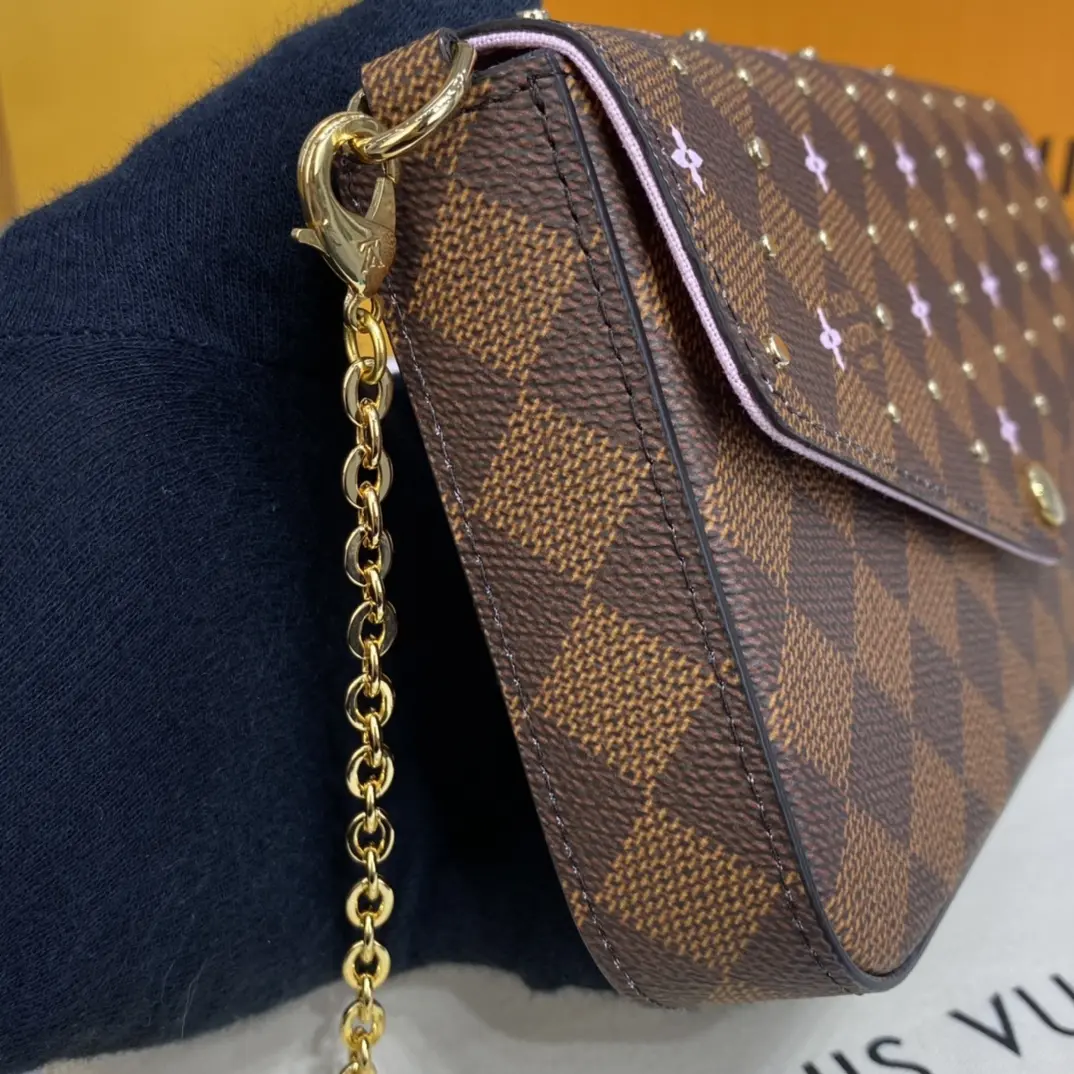 damier ebene studs special edition felicie pochette n60474 3