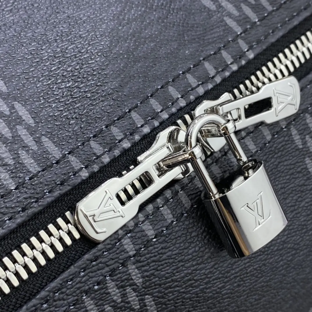 damier graphite 3d keepall bandouliere 50 n50016 7