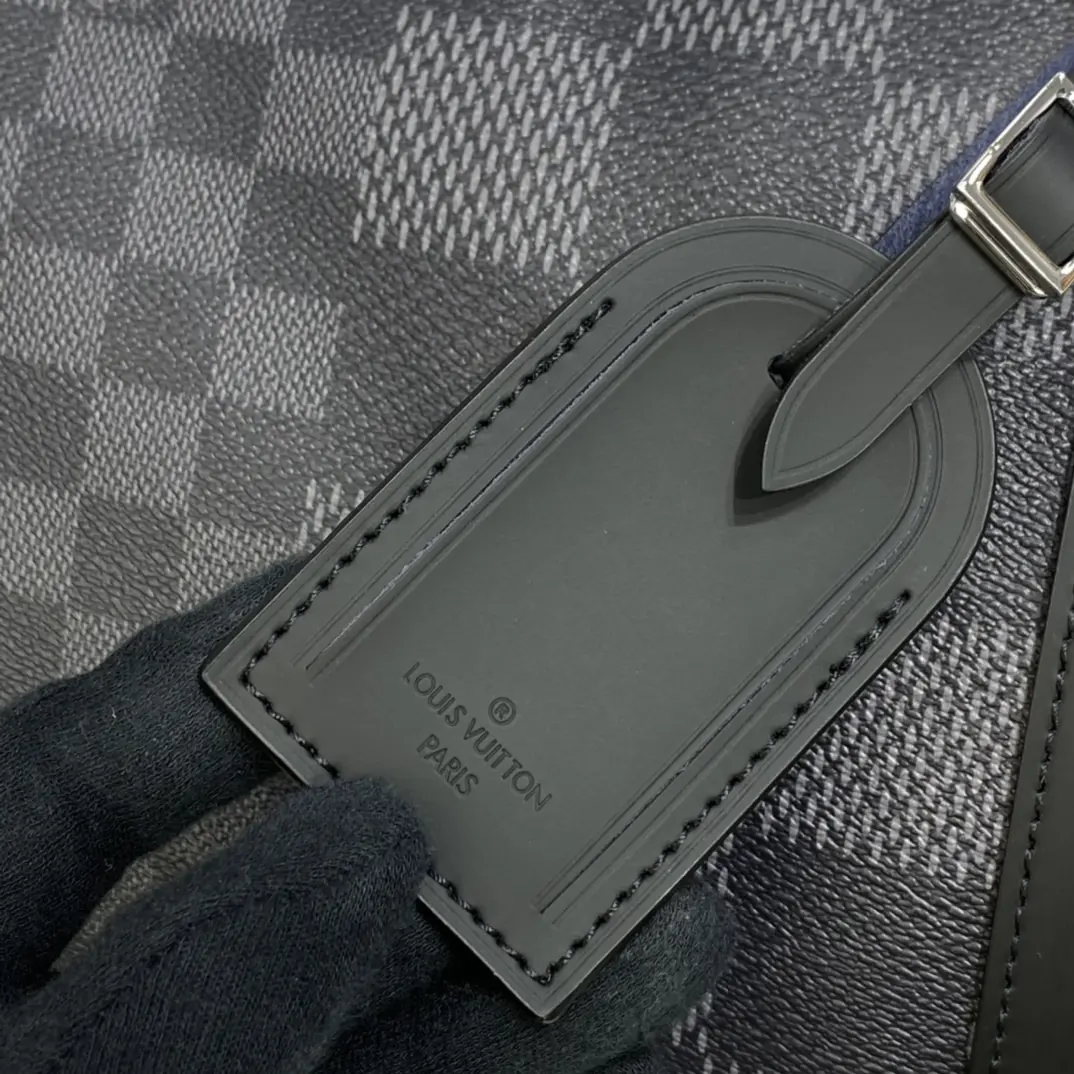 damier graphite 3d keepall bandouliere 50 n50016 9