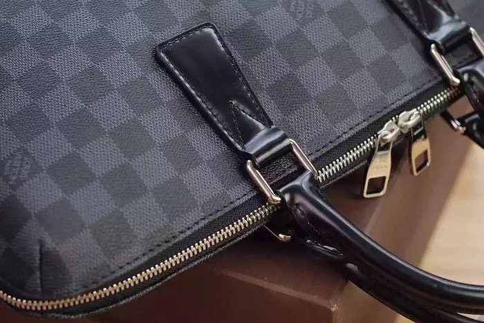 damier graphite porte documents jour 15 laptop bag n48224 2 damier graphite porte documents jour 15 laptop bag n48224 2