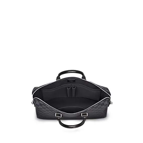 damier graphite porte documents jour 15 laptop bag n48224 4 damier graphite porte documents jour 15 laptop bag n48224 4
