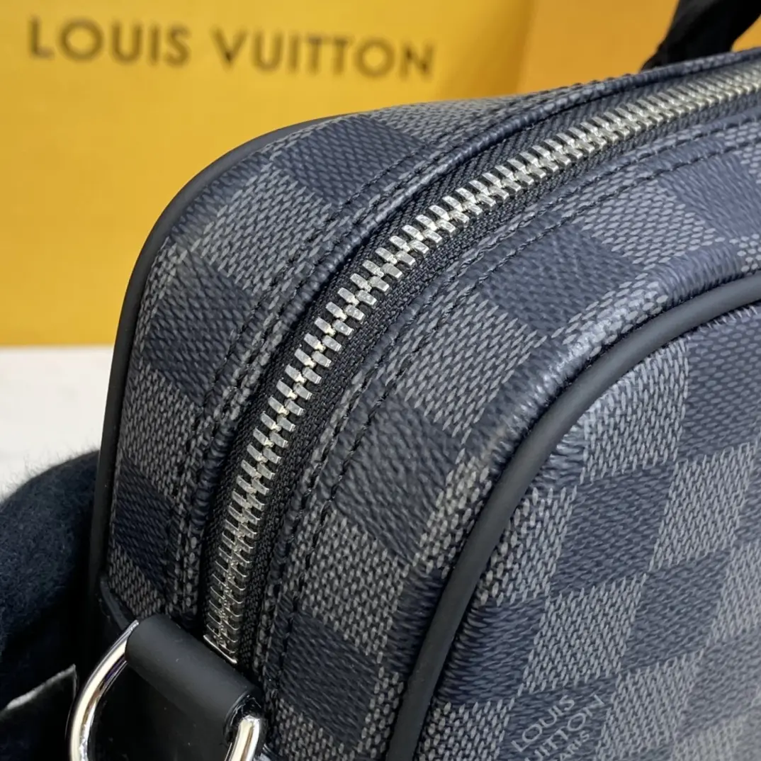 damier graphite porte documents voyage pm n41478 6
