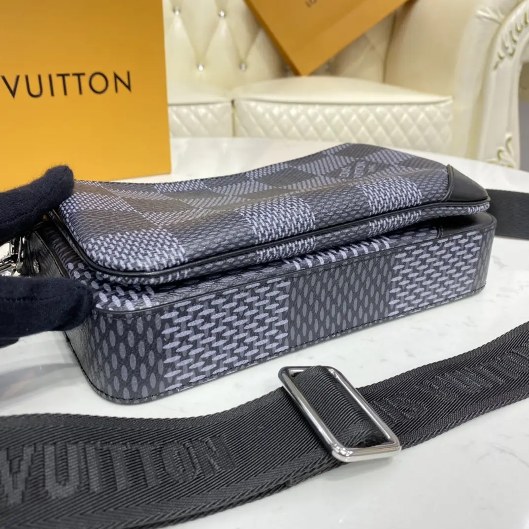 damier graphite trio messenger n50017 5 damier graphite trio messenger n50017 5