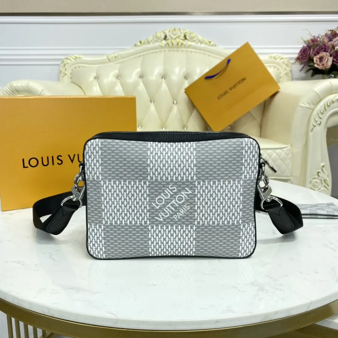 damier graphite trio messenger n50027 5 damier graphite trio messenger n50027 5