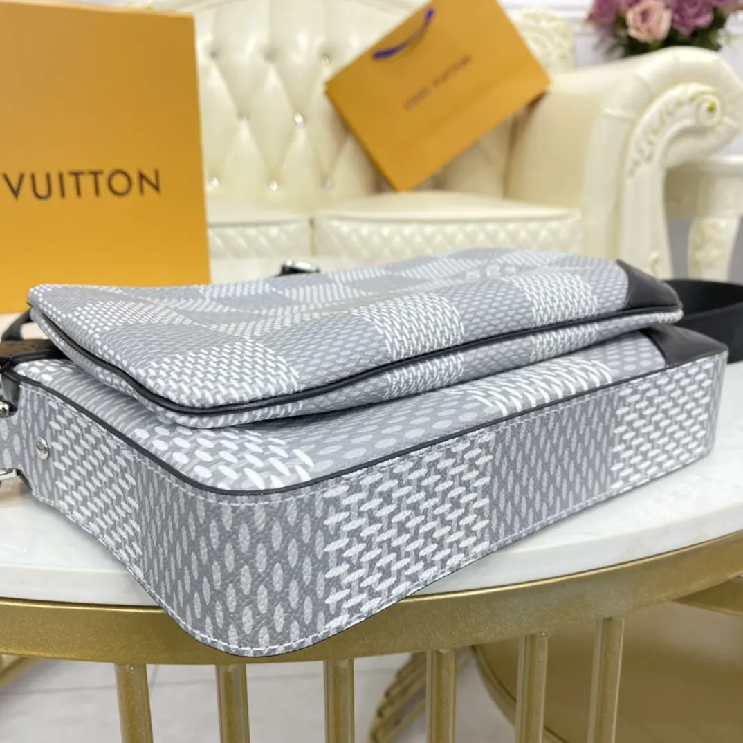 damier graphite trio messenger n50027 6 damier graphite trio messenger n50027 6