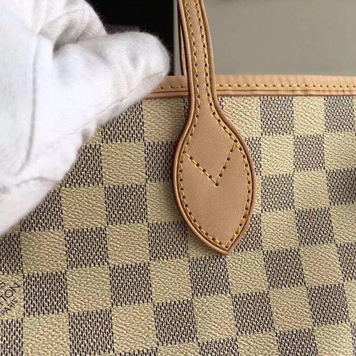 damier premium azur neverfull pm n51107 2 damier premium azur neverfull pm n51107 2