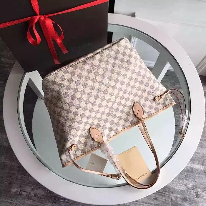damier premium azur neverfull pm n51107 5 damier premium azur neverfull pm n51107 5