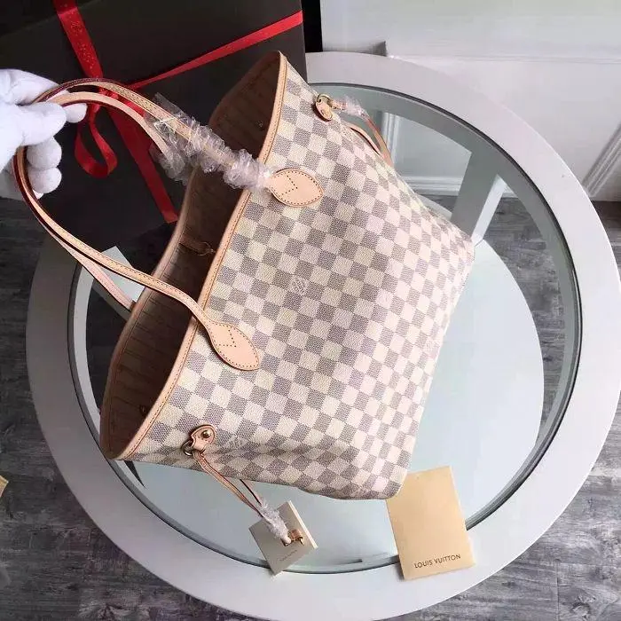 damier premium azur neverfull pm n51107 6 damier premium azur neverfull pm n51107 6