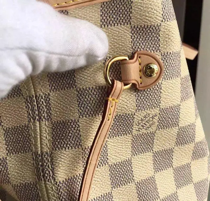 damier premium azur neverfull pm n51107 7 damier premium azur neverfull pm n51107 7