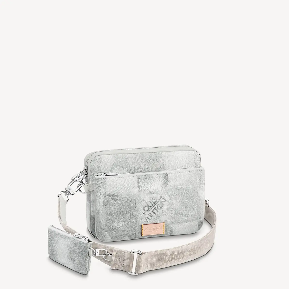 damier salt canvas trio messenger stone gray n50068 1 damier salt canvas trio messenger stone gray n50068 1