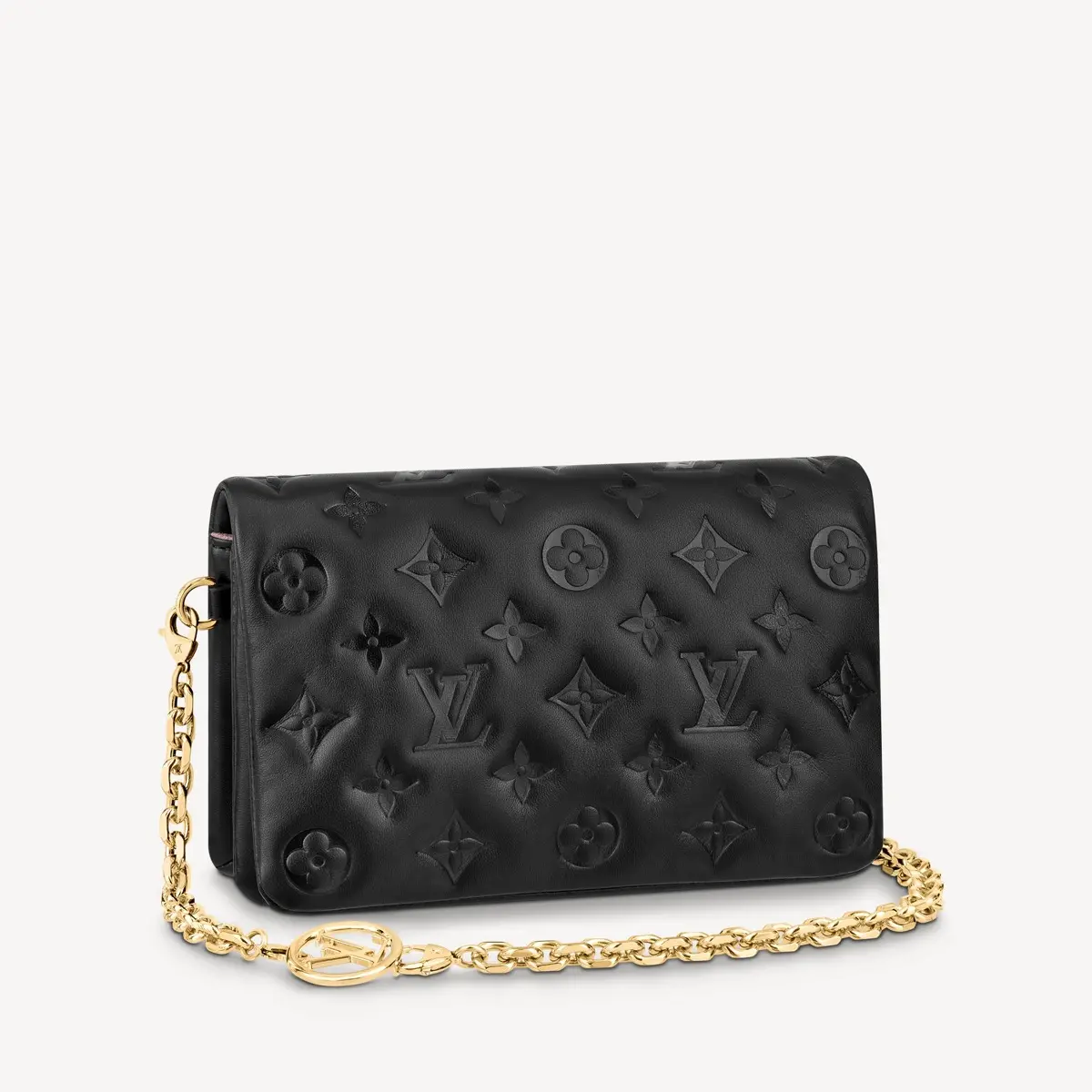 embossed lambskin pochette coussin m80742 1 embossed lambskin pochette coussin m80742 1