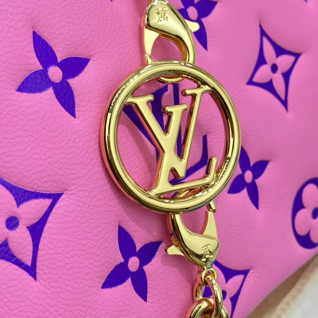 embossed lambskin pochette coussin pink purple m80745 9 embossed lambskin pochette coussin pink purple m80745 9