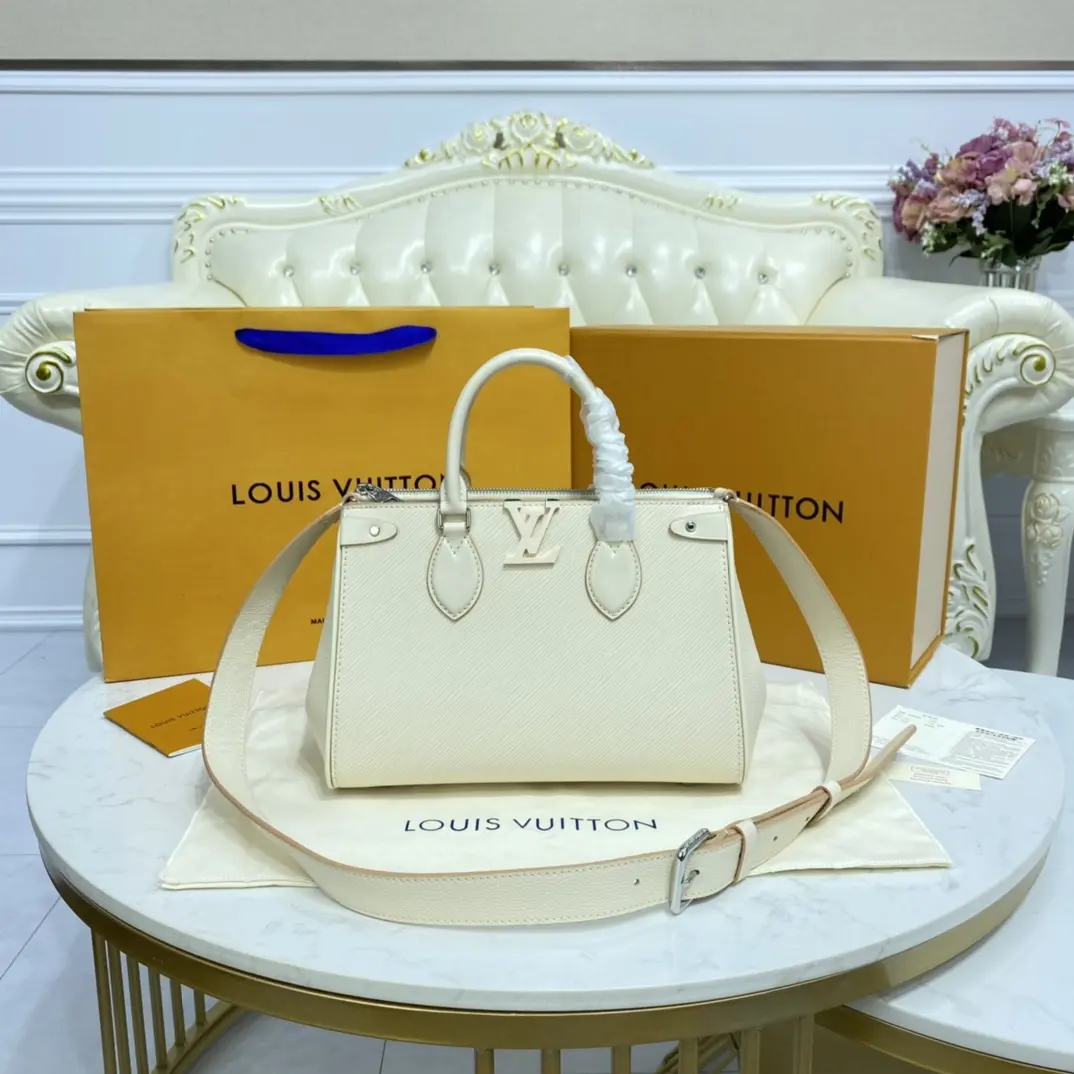 epi grained grenelle tote pm white m57681 3 epi grained grenelle tote pm white m57681 3