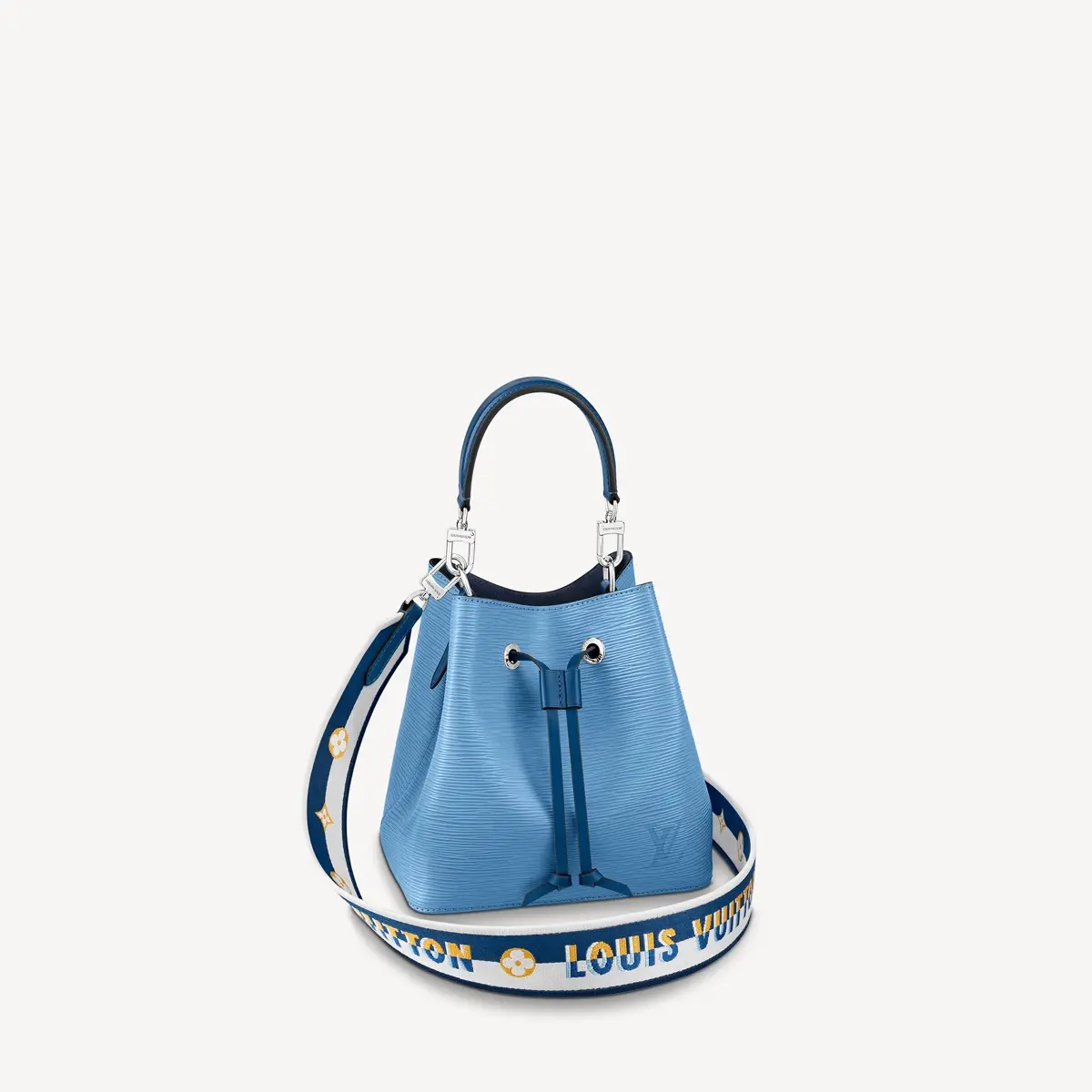 epi grained neonoe bb bucket bag bleuet blue m57691 1 epi grained neonoe bb bucket bag bleuet blue m57691 1