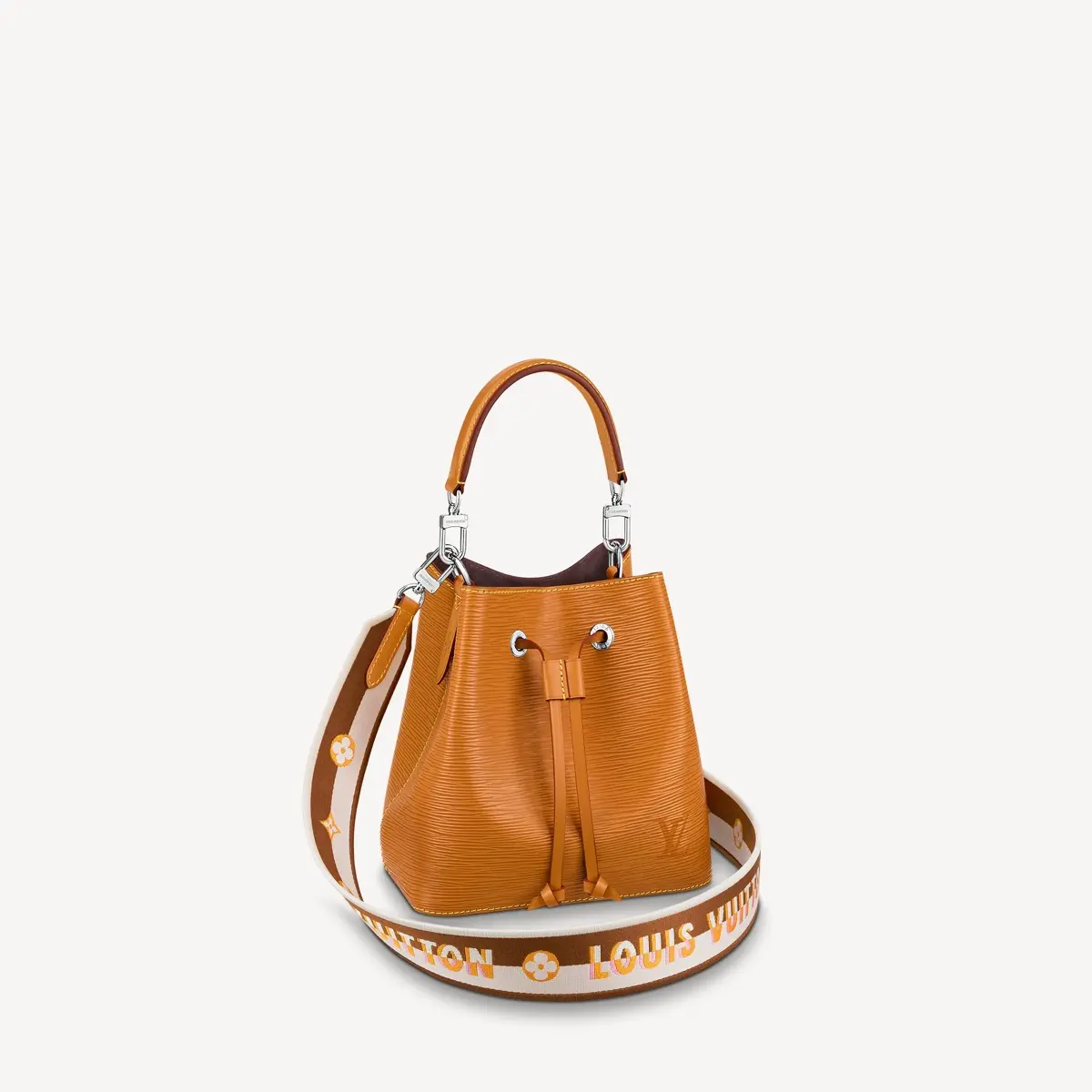 epi grained neonoe bb bucket bag honey gold m57706 1 epi grained neonoe bb bucket bag honey gold m57706 1