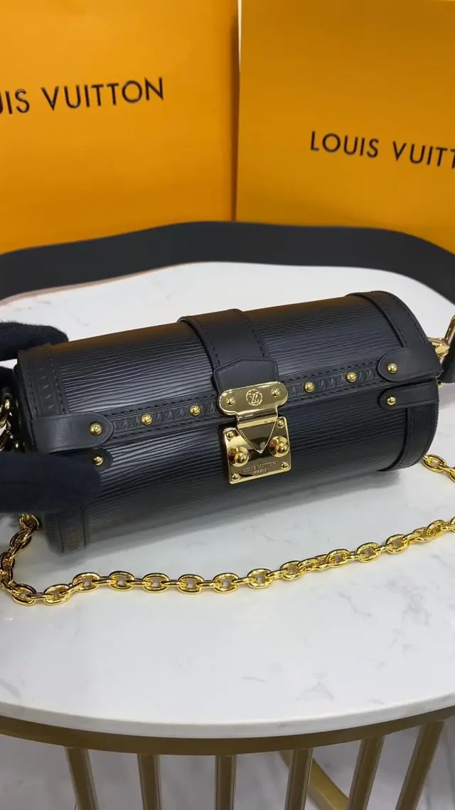 epi papillon trunk handbag black m58655 4