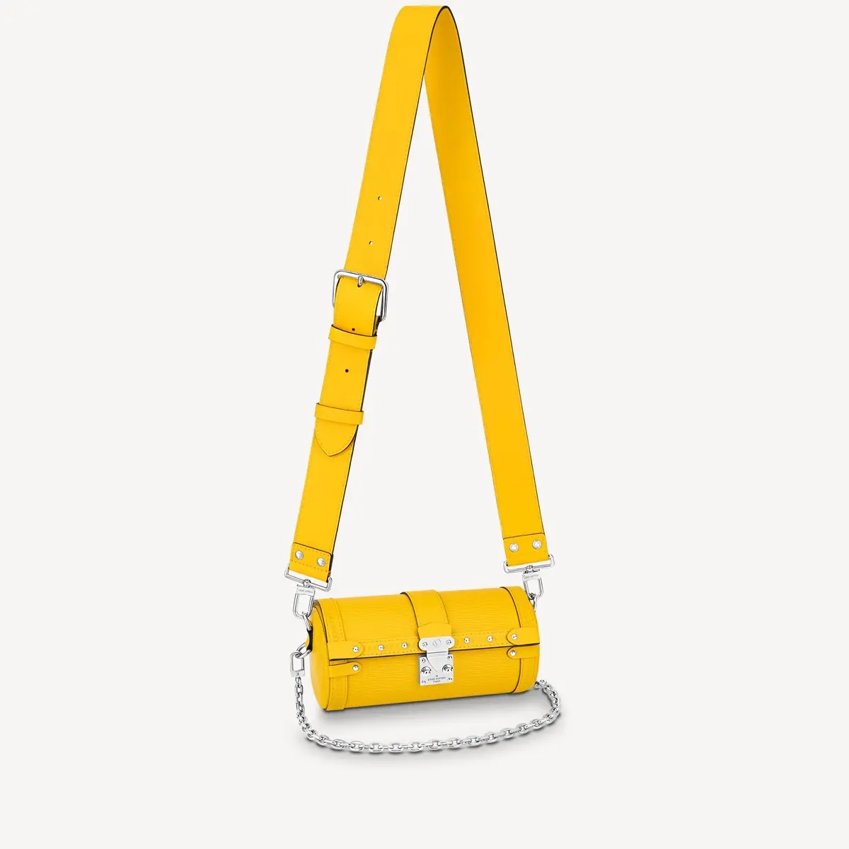 epi papillon trunk handbag yellow m58647 1 epi papillon trunk handbag yellow m58647 1