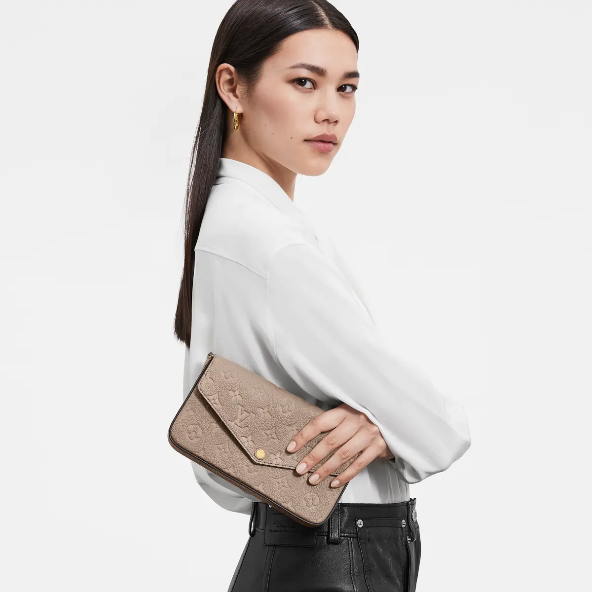 felicie pochette tourterelle beige m68697 3 felicie pochette tourterelle beige m68697 3
