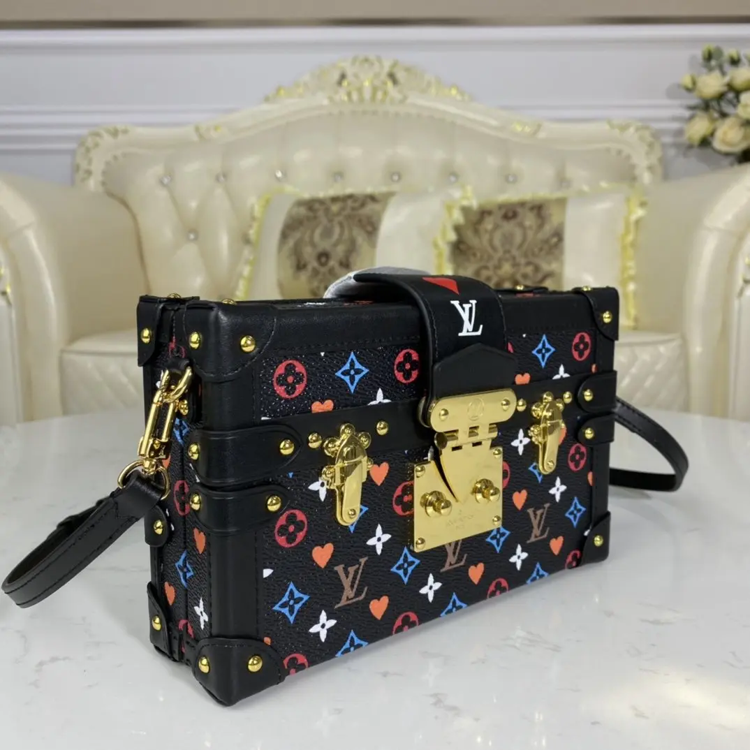 game on monogram canvas petite malle m57454 5