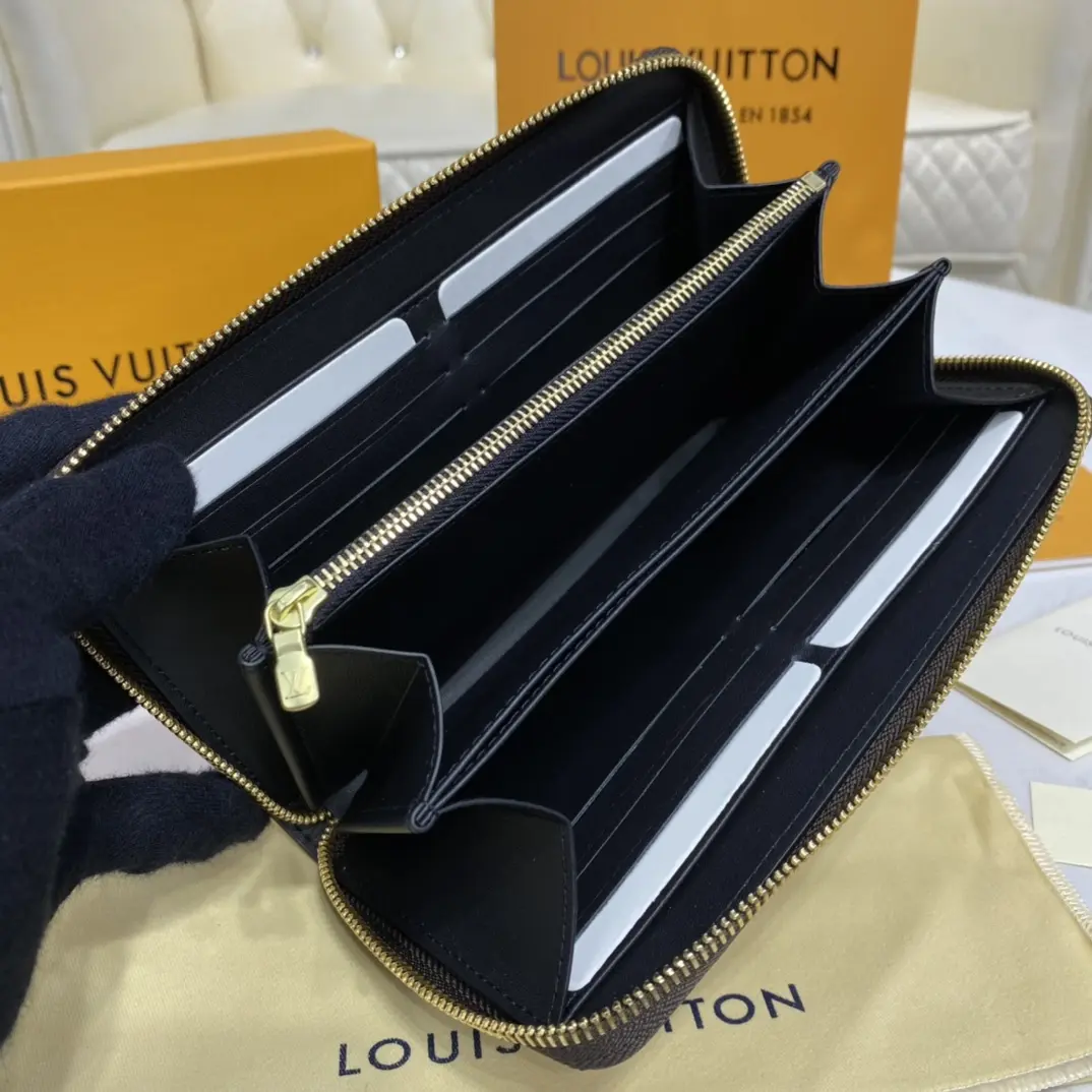 giant monogram reverse zippy wallet m69353 2