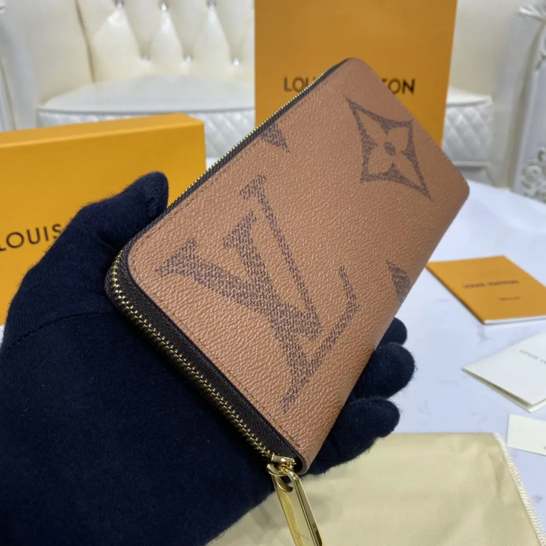 giant monogram reverse zippy wallet m69353 6
