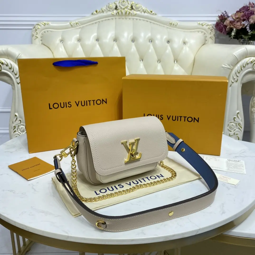 grained calf leather lockme tender m58554 8