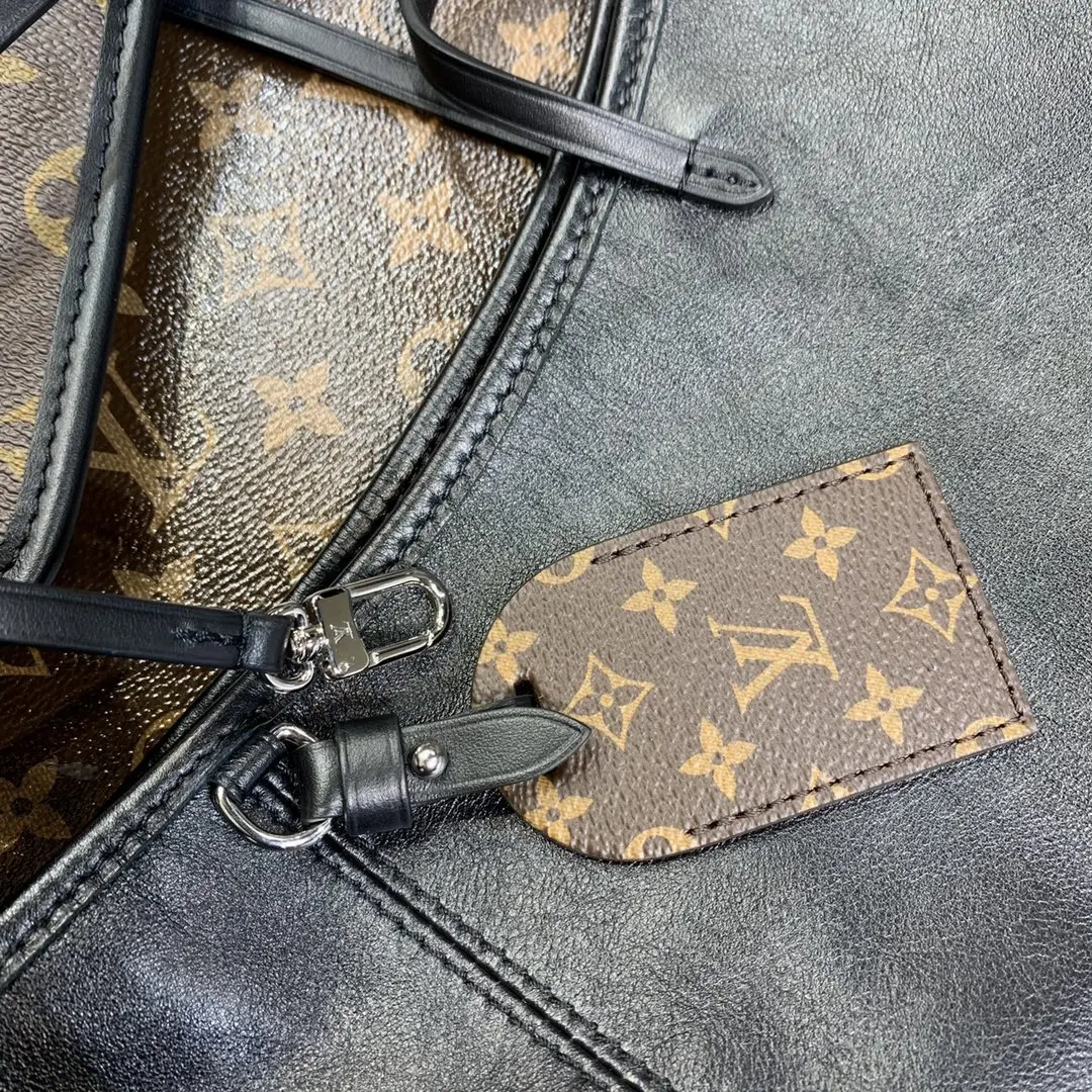 leather carryall dark mm bag black m25143 black 8