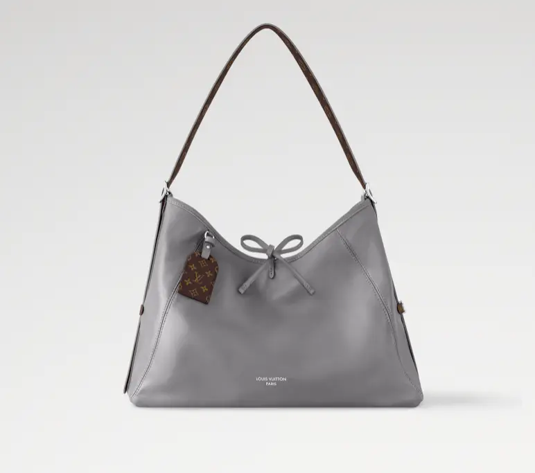 leather carryall dark mm bag grey m12583 grey 1