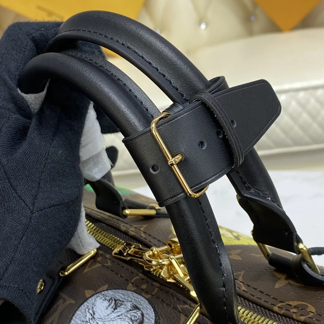 lvxfornasetti monogram cameo keepall bandouliere 45 m59261 3