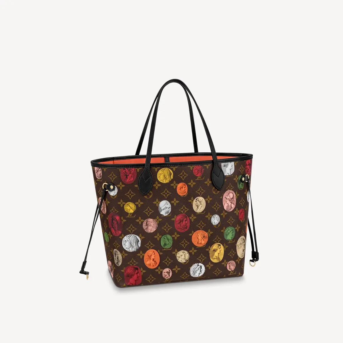 lvxfornasetti monogram cameo neverfull mm tote bag m45923 1 lvxfornasetti monogram cameo neverfull mm tote bag m45923 1