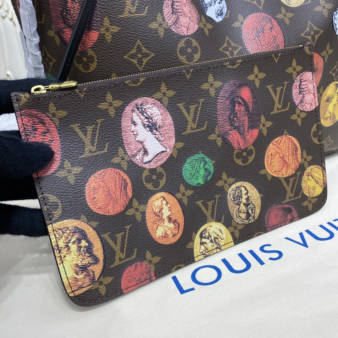 lvxfornasetti monogram cameo neverfull mm tote bag m45923 2