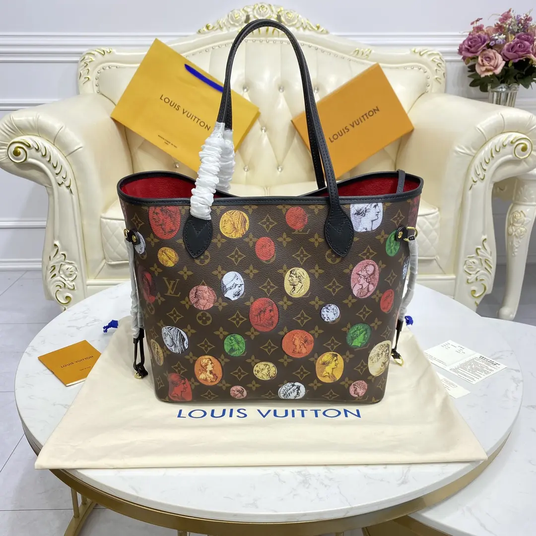 lvxfornasetti monogram cameo neverfull mm tote bag m45923 5