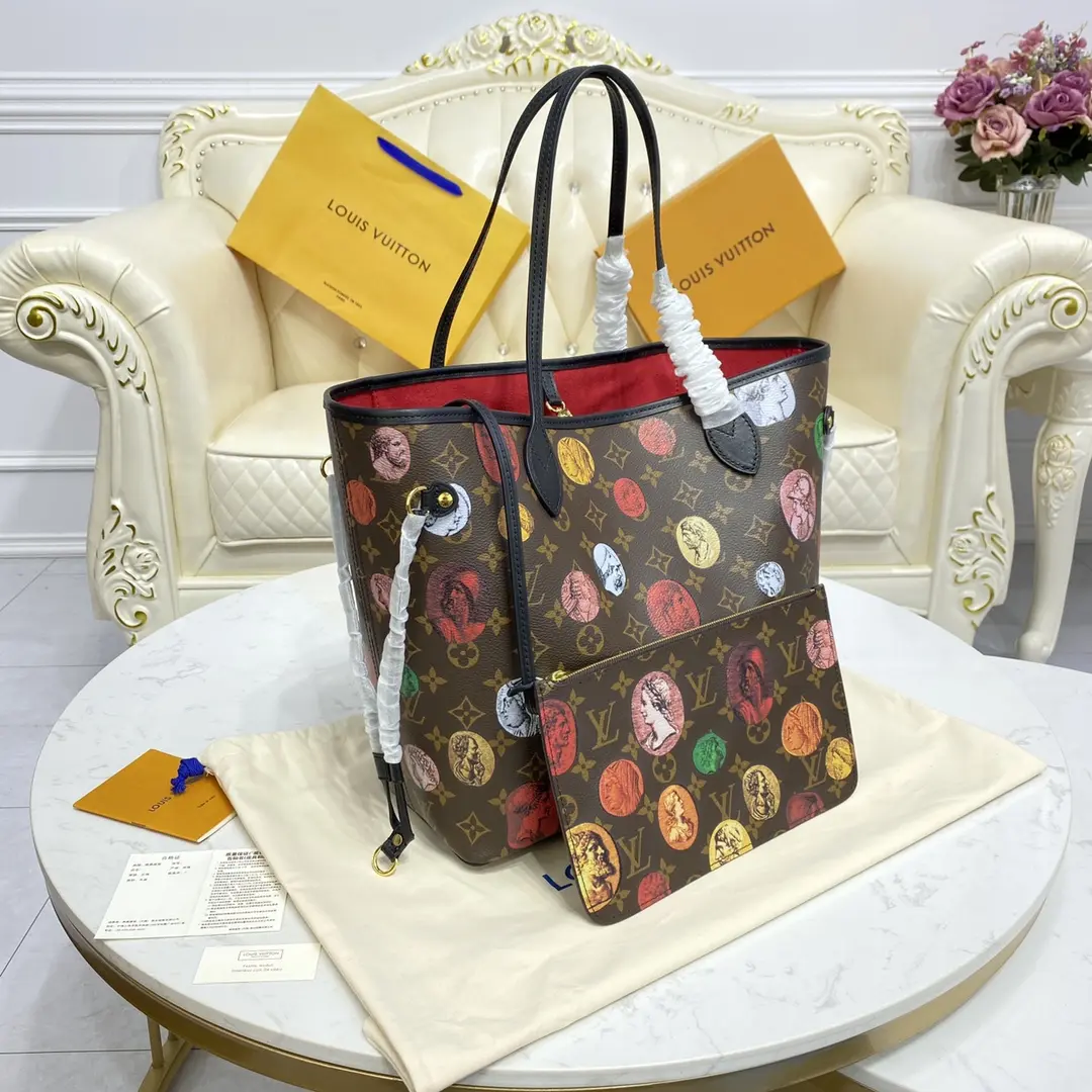 lvxfornasetti monogram cameo neverfull mm tote bag m45923 6