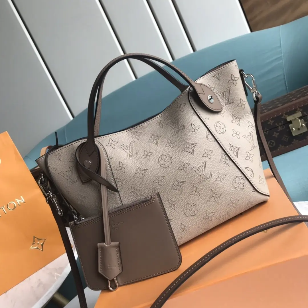 mahina leather hina pm galet gray m54351 3