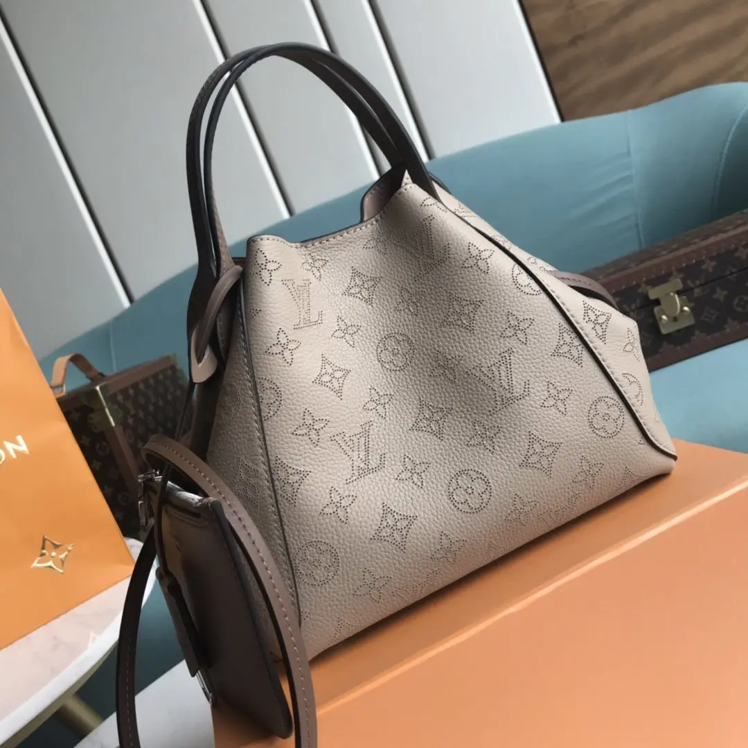 mahina leather hina pm galet gray m54351 4