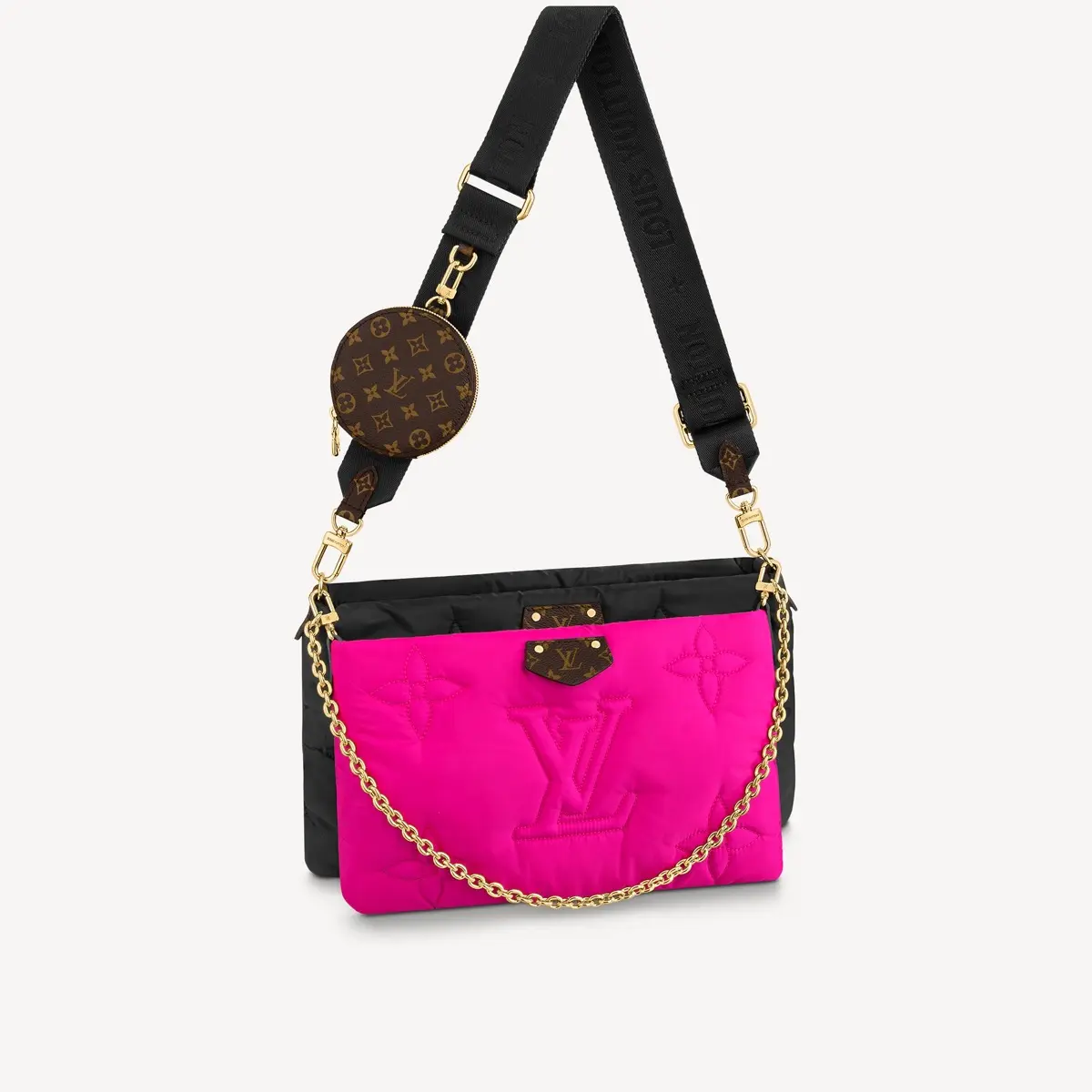 maxi multi pochette accessoires bag fuchsia m58980 1