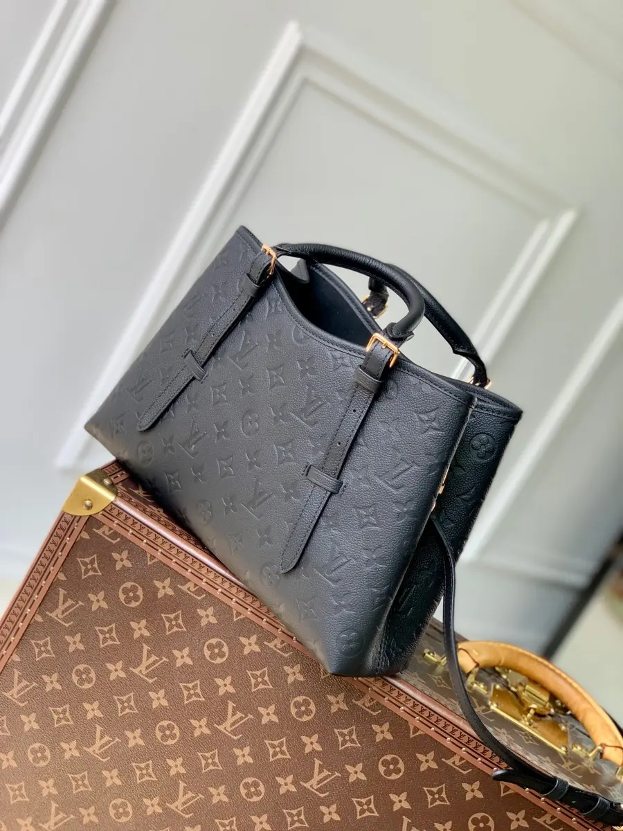 monogram babylone pm tote bag black m11393 black 3