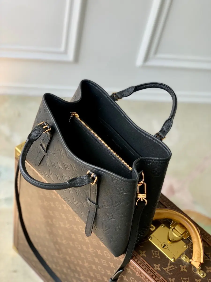 monogram babylone pm tote bag black m11393 black 9