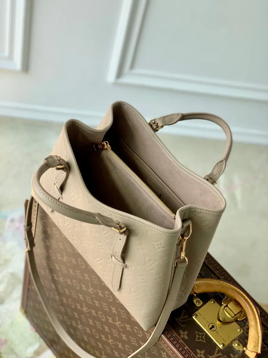 monogram babylone pm tote bag creme m11394 creme 2