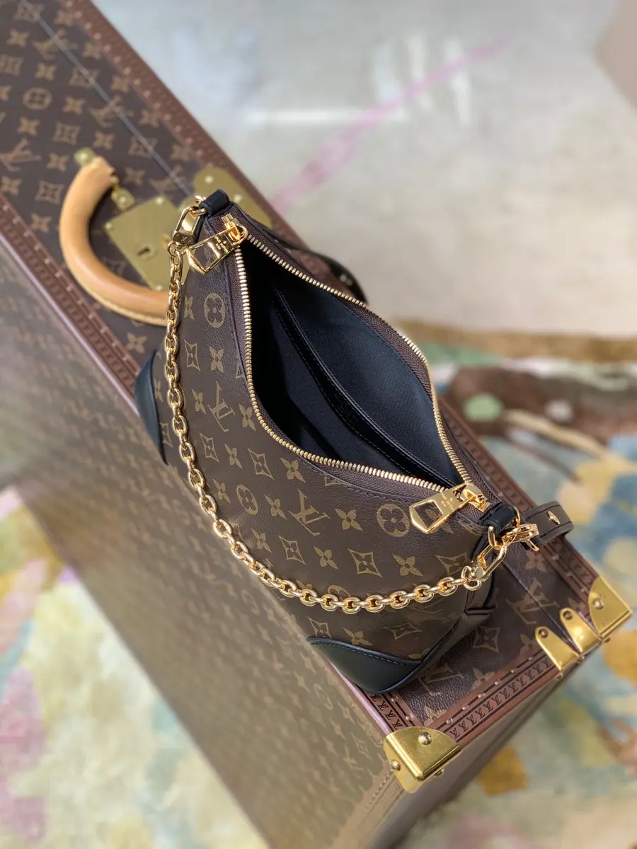 monogram canvas boulogne bag black m4583 5 monogram canvas boulogne bag black m4583 5