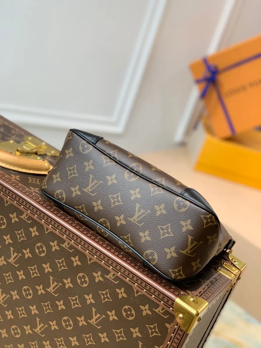 monogram canvas boulogne bag black m4583 7 monogram canvas boulogne bag black m4583 7