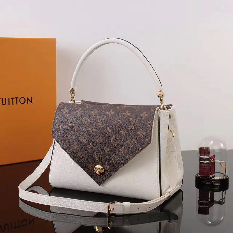 monogram canvas double v 2 way handbag 3 colors m54624 12 monogram canvas double v 2 way handbag 3 colors m54624 12