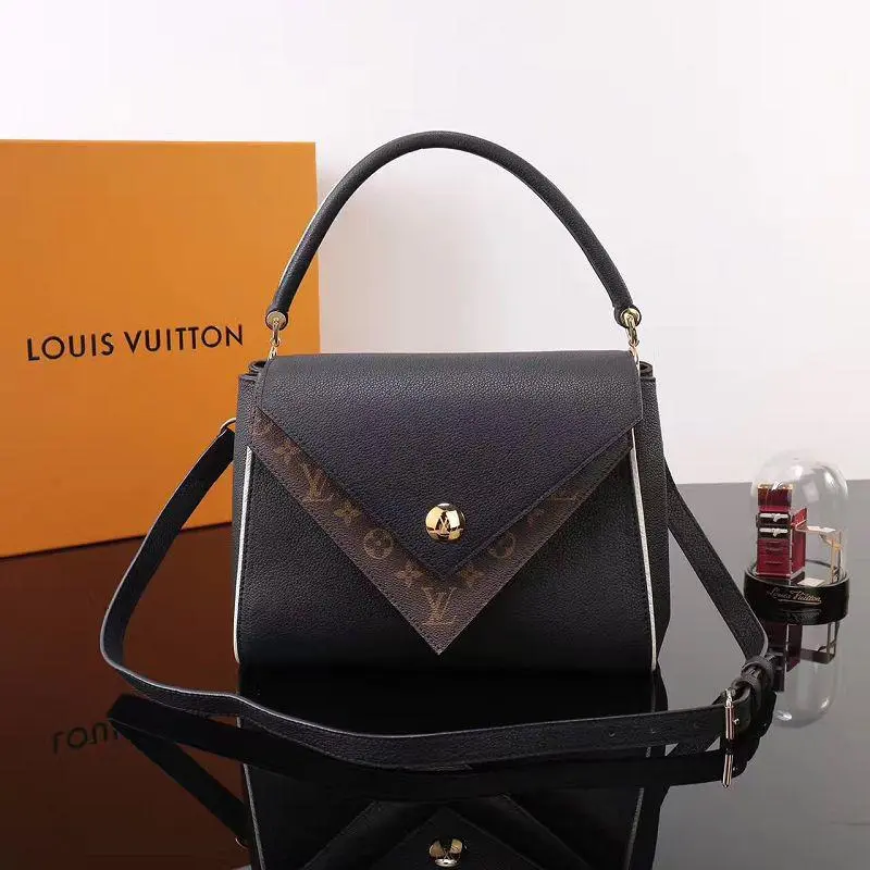 monogram canvas double v 2 way handbag 3 colors m54624 14 monogram canvas double v 2 way handbag 3 colors m54624 14
