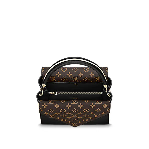 monogram canvas double v 2 way handbag 3 colors m54624 2 monogram canvas double v 2 way handbag 3 colors m54624 2