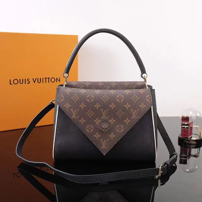monogram canvas double v 2 way handbag 3 colors m54624 9 monogram canvas double v 2 way handbag 3 colors m54624 9