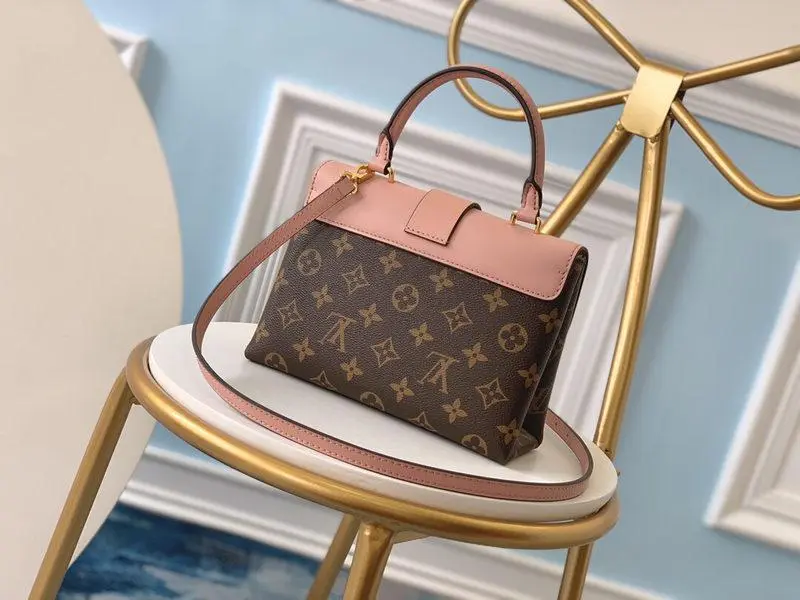 monogram canvas locky bb rose poudre pink m44080 4 monogram canvas locky bb rose poudre pink m44080 4