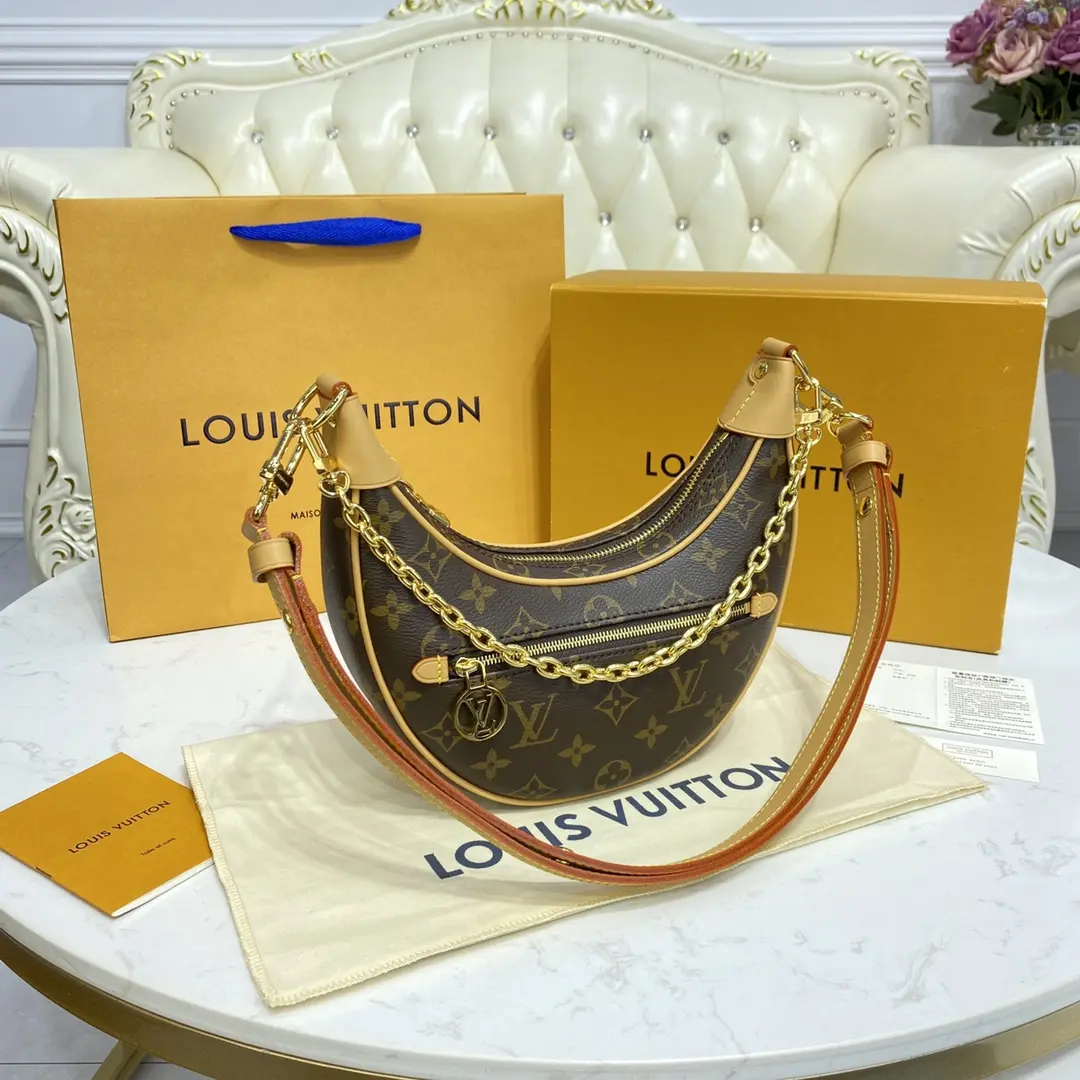 monogram canvas loop bag m81098 6
