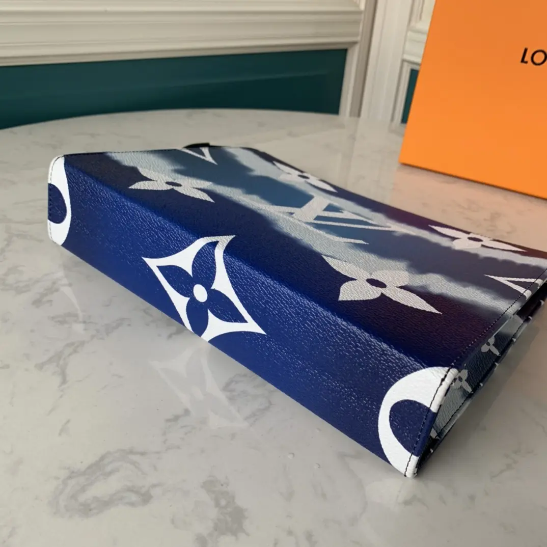 monogram canvas lv escale poche toilette 26 blue m69136 7
