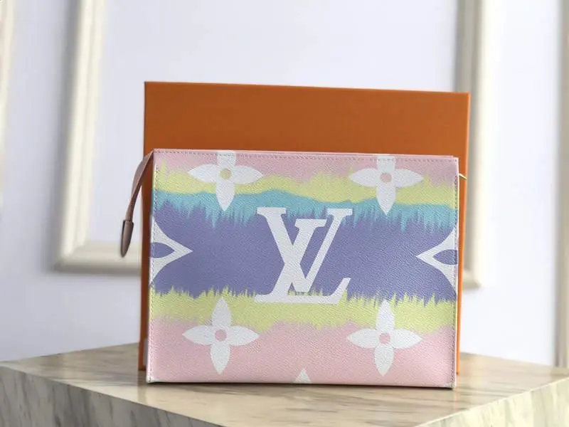 monogram canvas lv escale poche toilette 26 pastel m69137 6