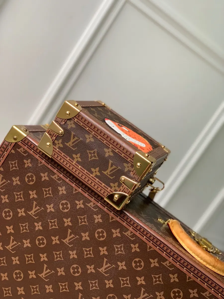 monogram canvas mini square trunk leopard m11210 8 monogram canvas mini square trunk leopard m11210 8